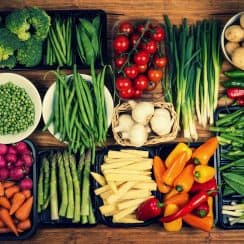 chế độ ăn ít rau quả