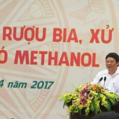 rượu có methanol